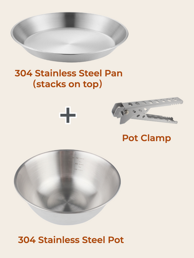 304 Stainless Steel Cookware
